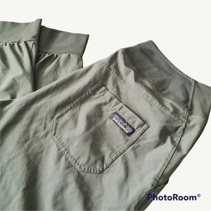 Patagonia Hiking Active Pants Worn Wear Green Size M